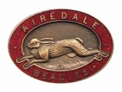 Airedale Badge